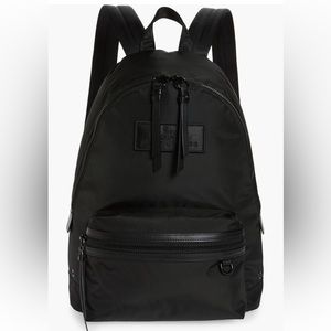 Marc Jacobs Large Nylon Backpack - Black/Black